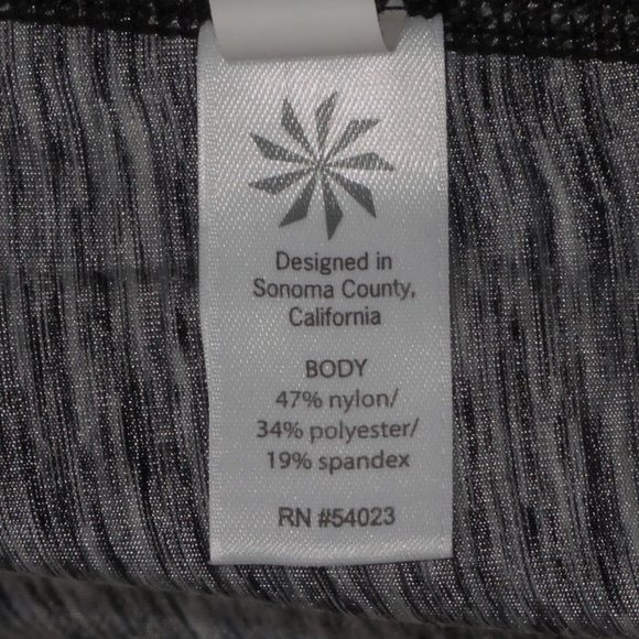 ATHLETA Chaturanga Leggings  Heathered Grey  Yoga Tights  Size M - Picture 7 of 8